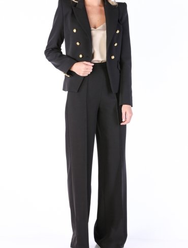 ISABEL PANTALONI LARGI SPRING SUIT-UP CU TALIE INALTA