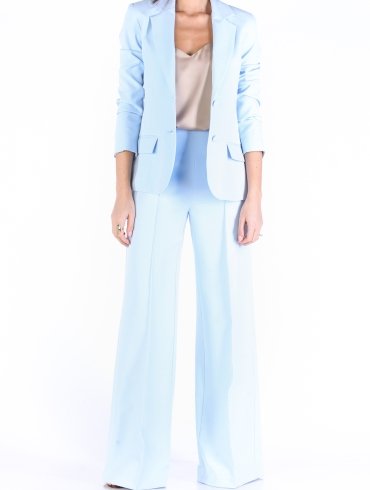 ISABEL PANTALONI LARGI SPRING SUIT-UP CU TALIE INALTA