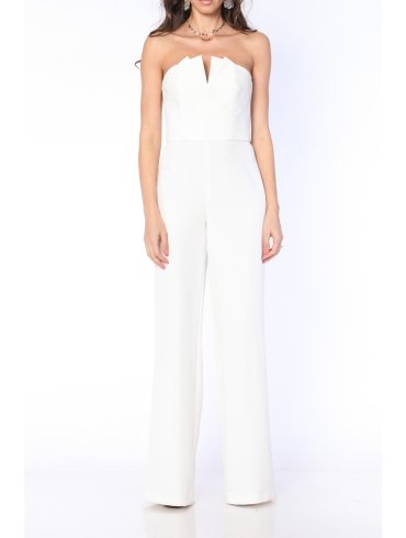 POESSE SALOPETA PALAZZO CU TOP CORSET