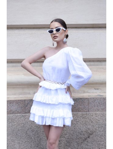TGH LINO ROCHIE MINI FLIRTY CU VOLANE SI O MANECA