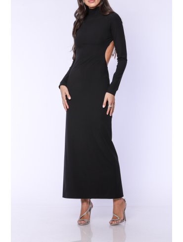 TGH ROCHIE MAXI VALERIE CU SPATE DECUPAT SI GULER INALT