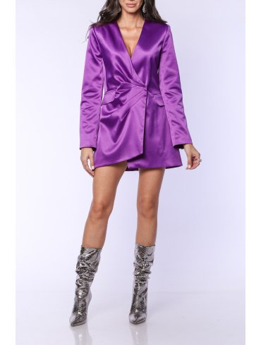 TGH ROCHIE-SACOU MINI VIOLET DIN SATIN