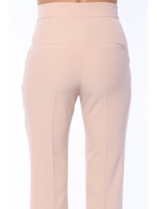 TGH PANTALONI EVAZATI ESSENTIAL CU TALIE INALTA