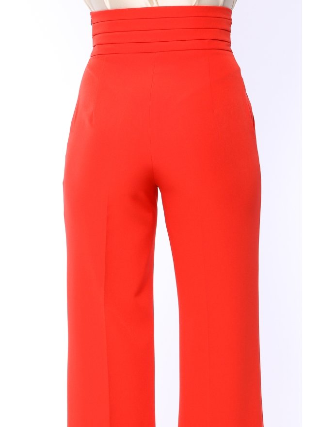 TGH PANTALONI PALAZZO BEST SELLER CU TALIE INALTA PLISATA