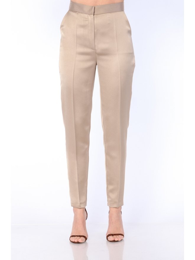 CARLA PANTALONI SUMMER STIL TIGARETA CU TALIE INALTA