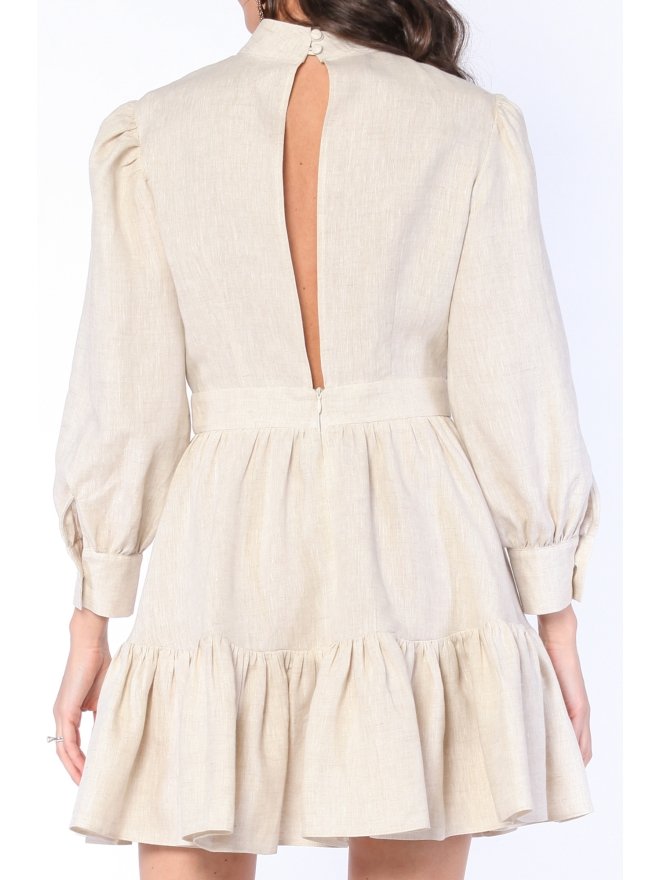 CARLA PURO LINO ROCHIE MINI CU GULER INALT SI VOLANE