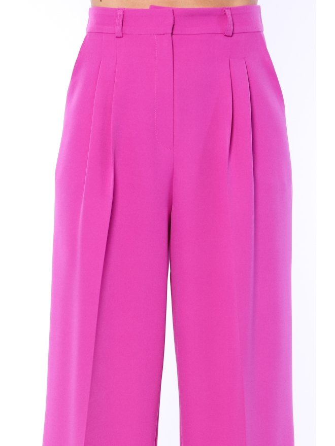 TGH PANTALONI PALAZZO BACK IN BUSINESS CU TALIE INALTA