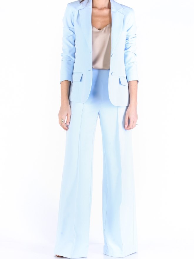 ISABEL PANTALONI LARGI SPRING SUIT-UP CU TALIE INALTA