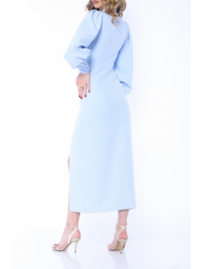 MARMURI ROCHIE MIDI CU NASTURI BIJUTERIE SI SLIT ADANC