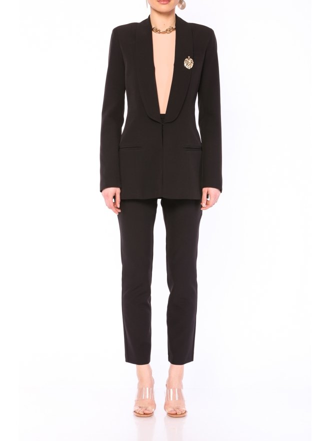 MARMURI SACOU SLIM-FIT CU REVERE SAL