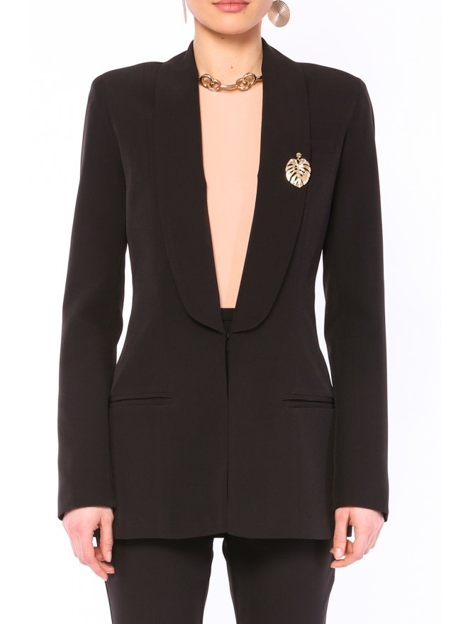 MARMURI SACOU SLIM-FIT CU REVERE SAL