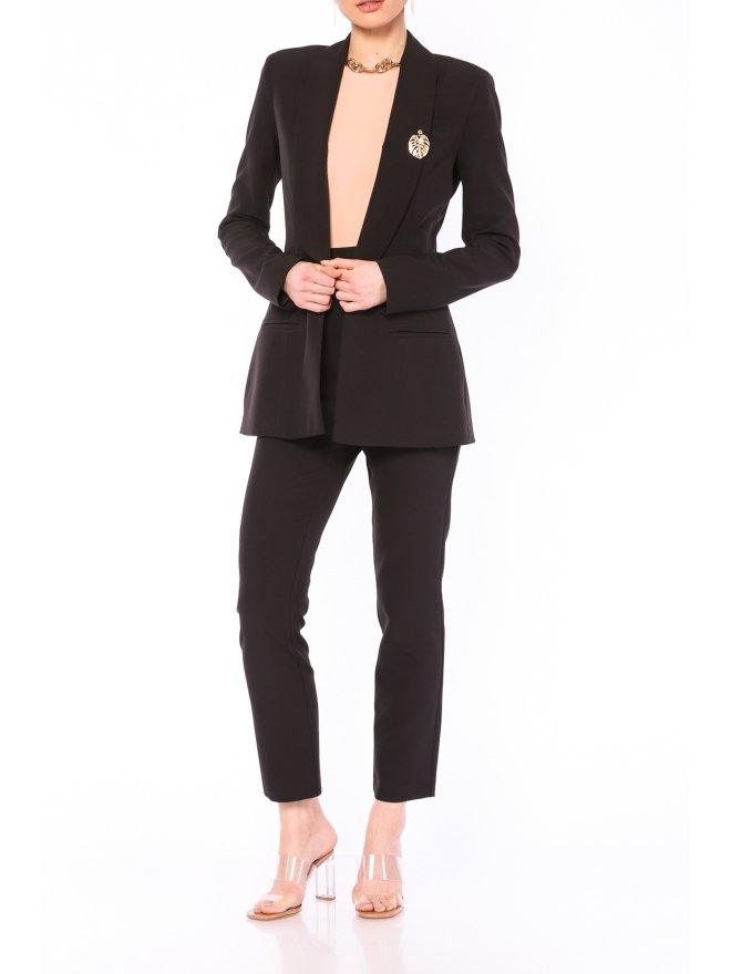 MARMURI SACOU SLIM-FIT CU REVERE SAL