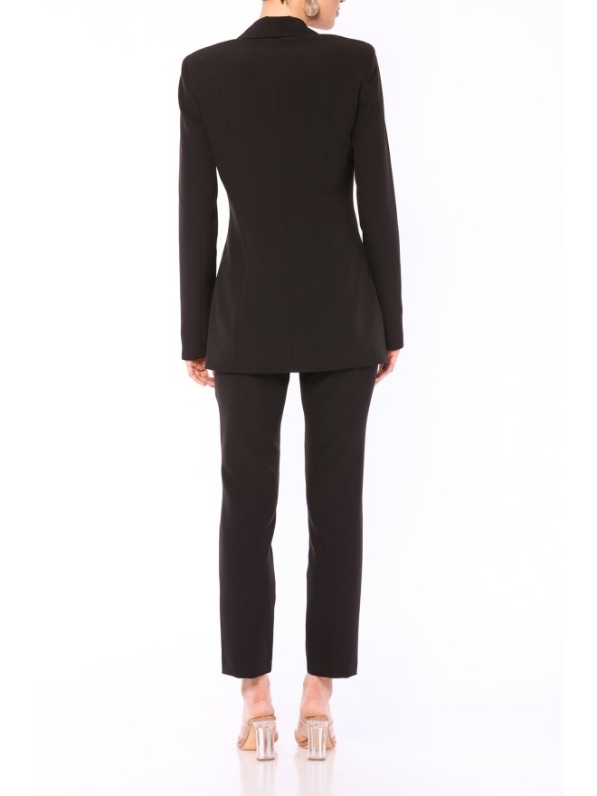 MARMURI SACOU SLIM-FIT CU REVERE SAL