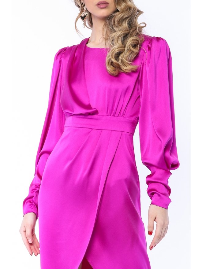 MARMURI ROCHIE DIN SATIN DEASUPRA GENUNCHILOR STIL LALEA