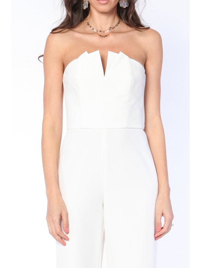 POESSE SALOPETA PALAZZO CU TOP CORSET