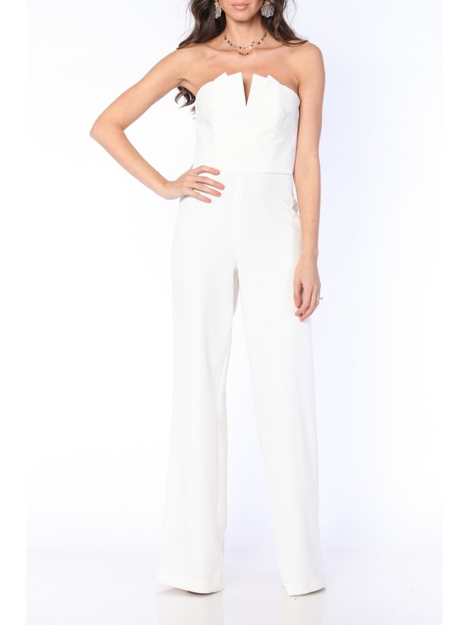 POESSE SALOPETA PALAZZO CU TOP CORSET