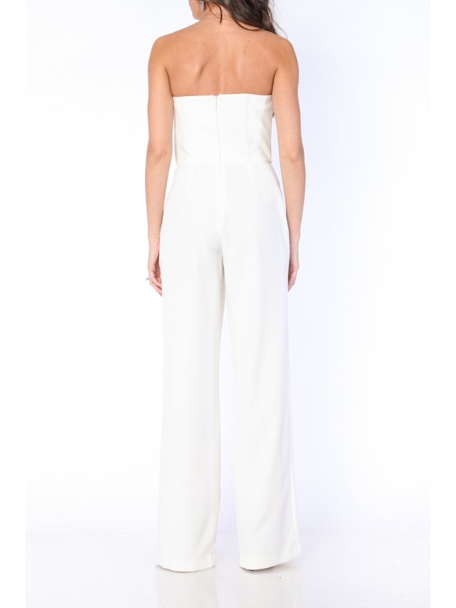 POESSE SALOPETA PALAZZO CU TOP CORSET