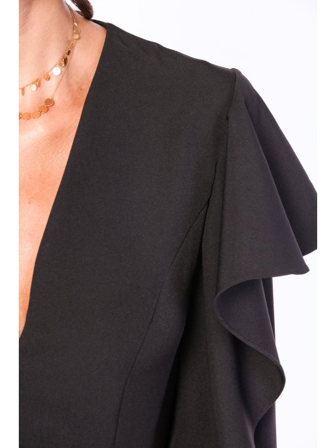 MARMURI SALOPETA ELEGANTA CU VOLANE LA MANECI