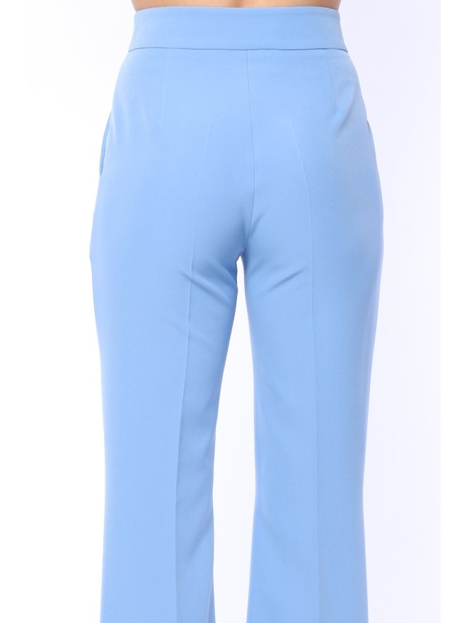 TGH PANTALONI EVAZATI CU TALIE INALTA CHIC&FANCY