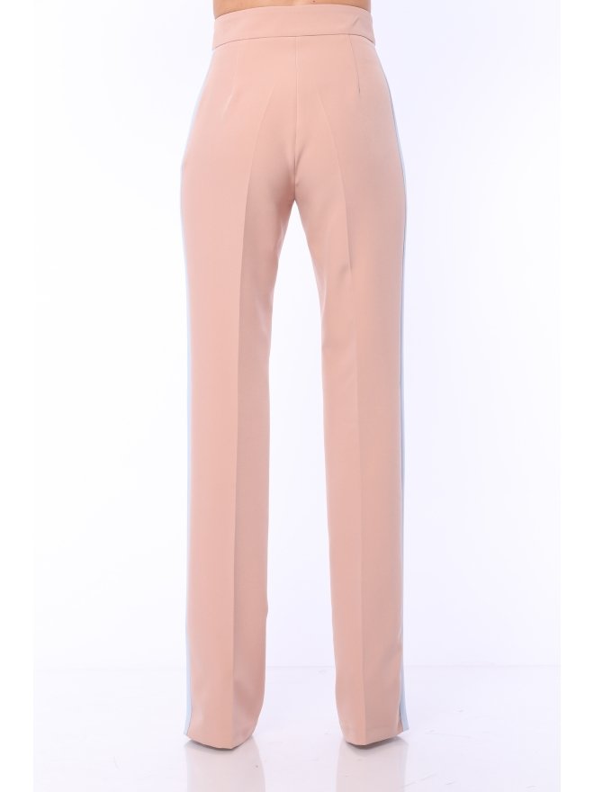 TGH PANTALONI DREPTI COLOR BLOCK DOUBLE TROUBLE CU VIPUSCA