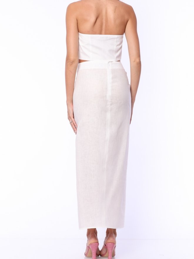 TGH LINO TOP STIL VESTA CU GULER HALTER