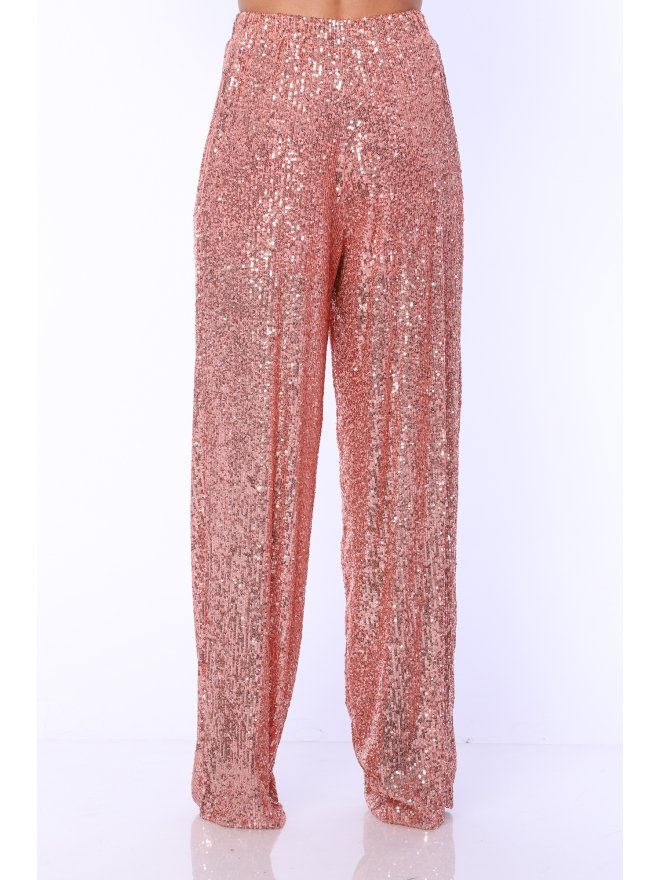 TGH PANTALONI PALAZZO SUNRISE SUMMER SEQUINS