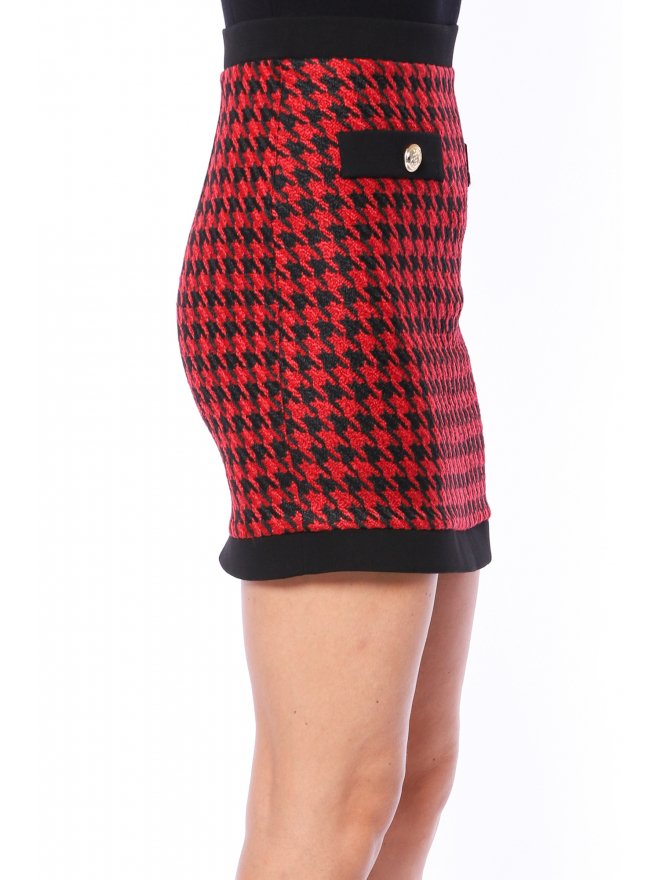 TGH ROYAL CHECKERED PRINT MINI SKIRT