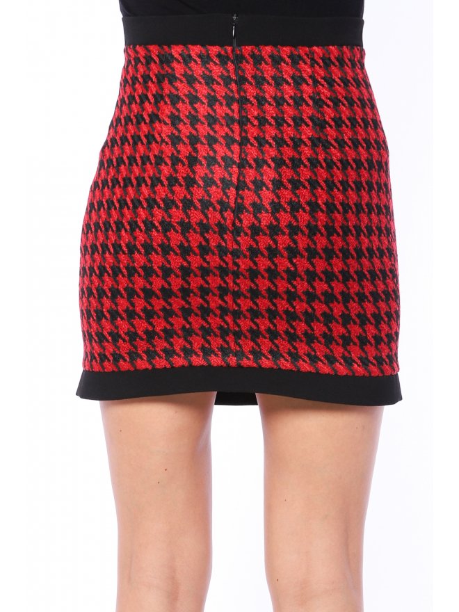 TGH ROYAL CHECKERED PRINT MINI SKIRT