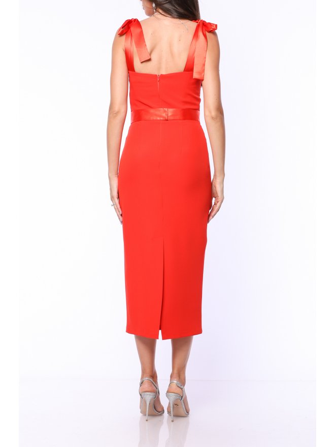 TGH DARLING CORSET MIDI DRESS