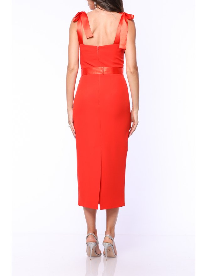 TGH DARLING CORSET MIDI DRESS