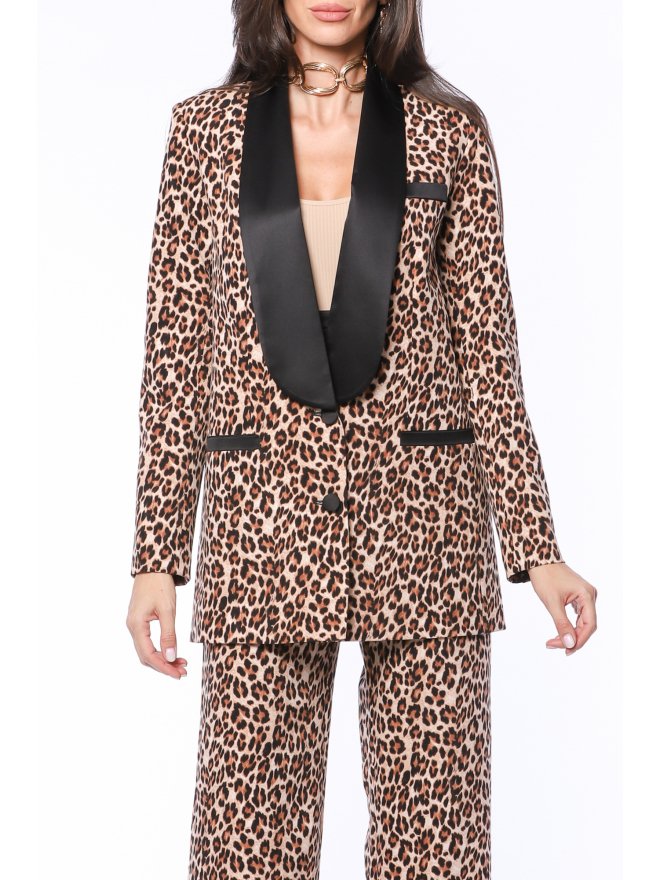 TGH SACOU TUXEDO COLOR BLOCK JUNGLE FEVER