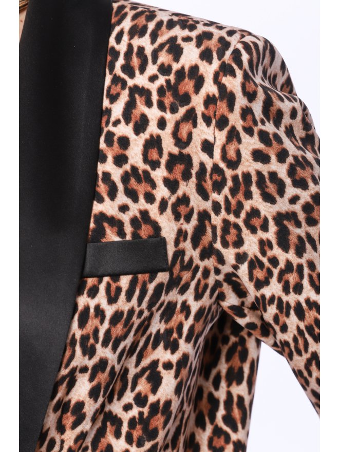 TGH SACOU TUXEDO COLOR BLOCK JUNGLE FEVER