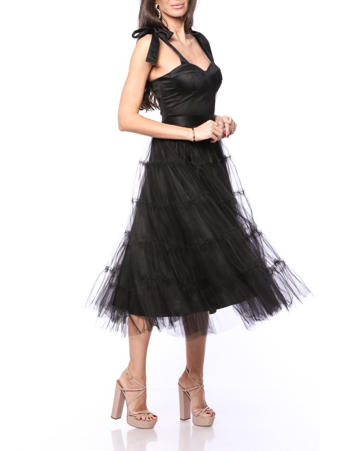 TGH ROCHIE MIDI MARILYN CORSET&TULLE