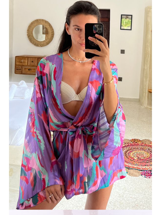 TGH MULTICOLOR SUMMER KIMONO