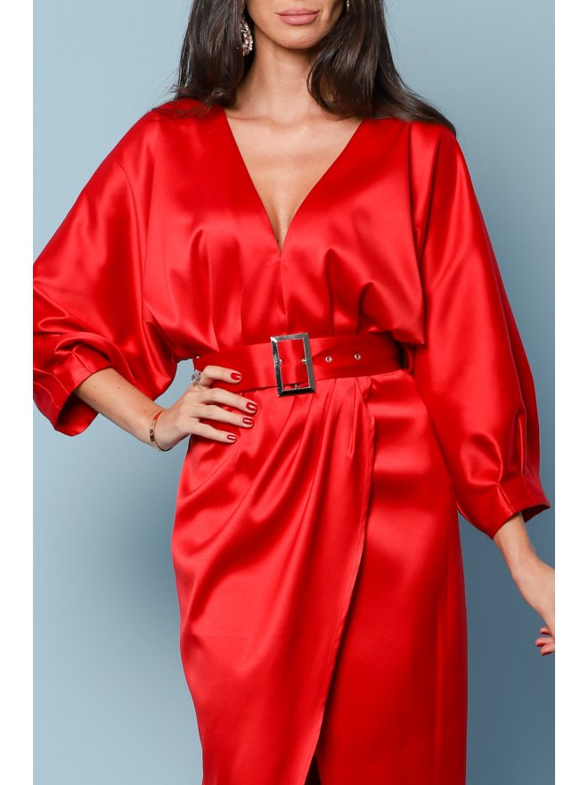 TGH ROCHIE MIDI DIN SATIN BE MY VALENTINE