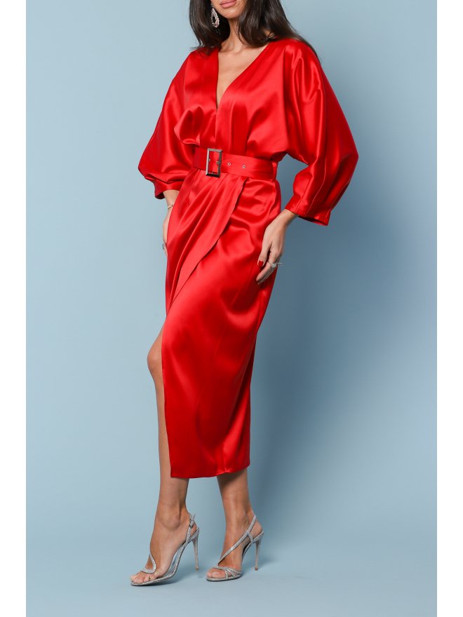 TGH ROCHIE MIDI DIN SATIN BE MY VALENTINE