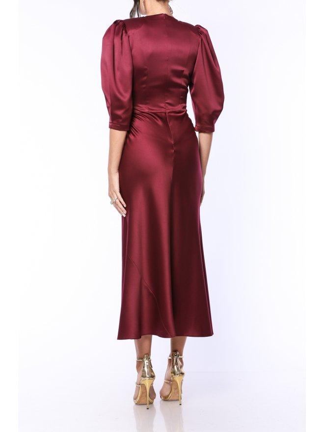 TGH ROCHIE MIDI DIN SATIN A-LINE SPECIAL EVENT
