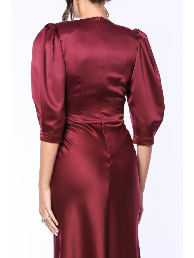 TGH ROCHIE MIDI DIN SATIN A-LINE SPECIAL EVENT