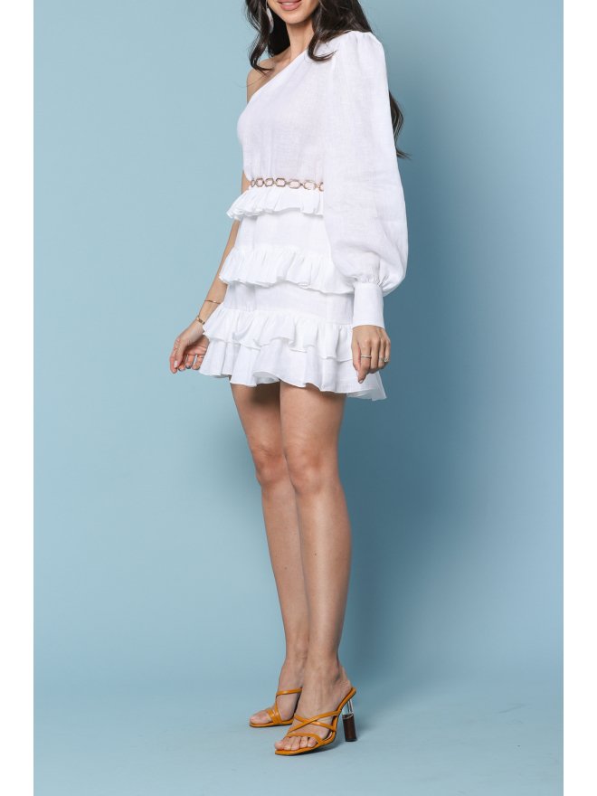TGH LINO ROCHIE MINI FLIRTY CU VOLANE SI O MANECA