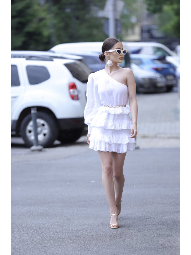 TGH LINO ROCHIE MINI FLIRTY CU VOLANE SI O MANECA