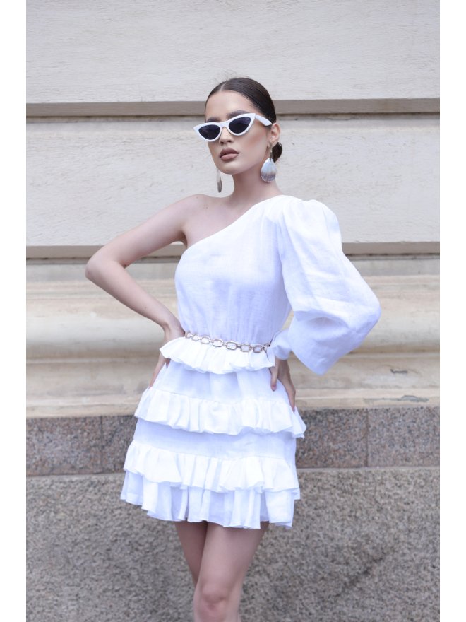 TGH LINO ROCHIE MINI FLIRTY CU VOLANE SI O MANECA