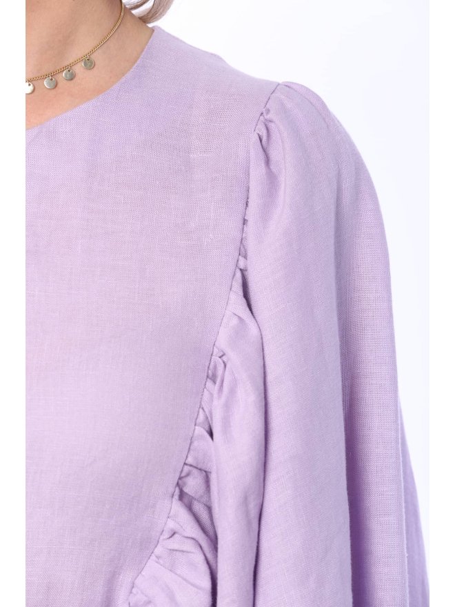 TGH LINO ROCHIE MINI CU MANECI BUFANTE SI VOLANE