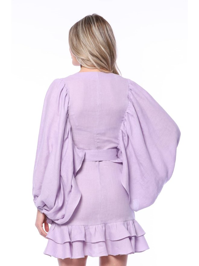 TGH LINO ROCHIE MINI CU MANECI BUFANTE SI VOLANE