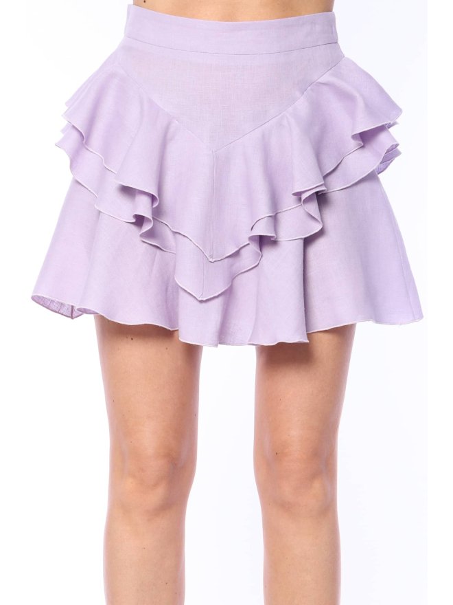 TGH LINO FUSTA MINI CU VOLANE