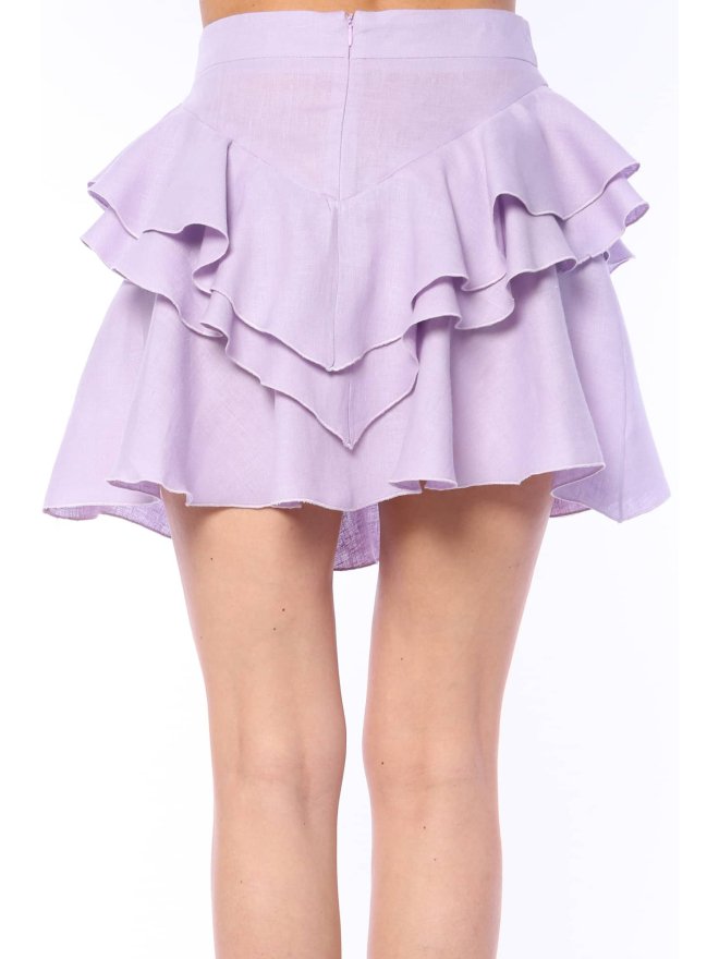 TGH LINO FUSTA MINI CU VOLANE