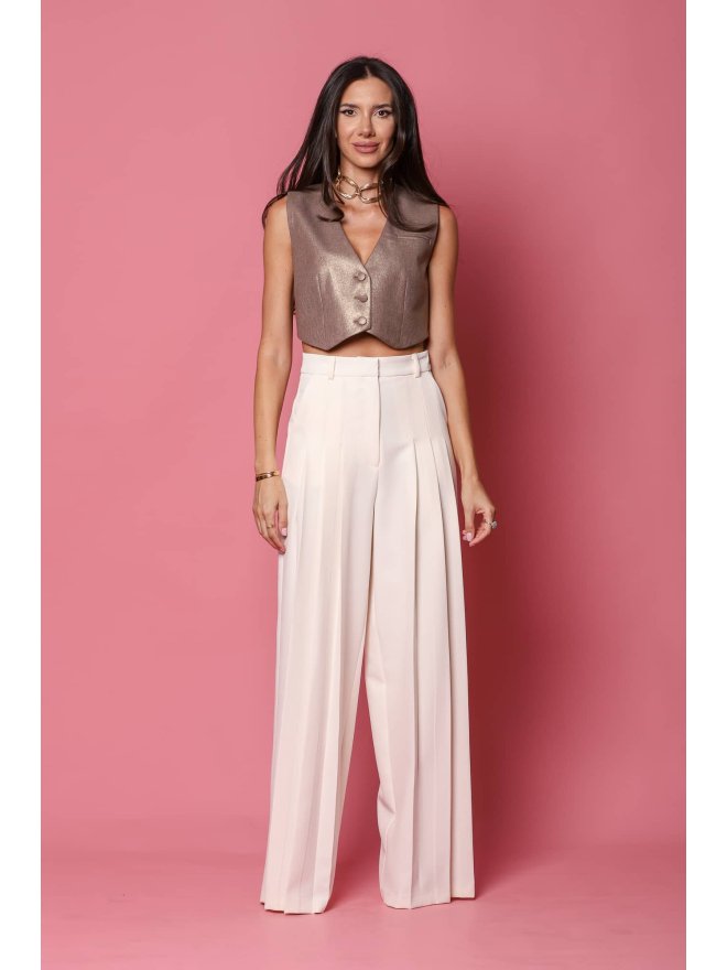 TGH PANTALONI PALAZZO PLISATI ULTIMATE STYLE
