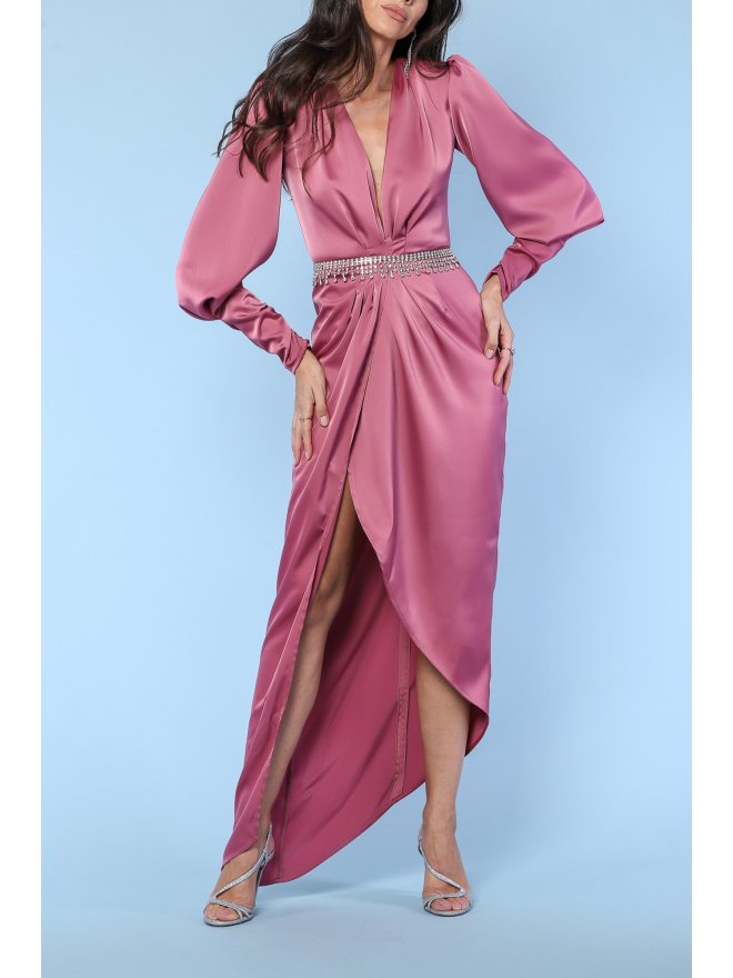 TGH ROCHIE MAXI DIN SATIN GALA