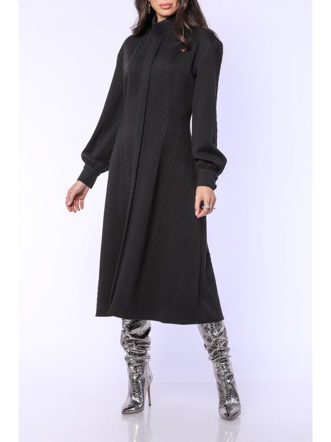TGH ROCHIE MIDI A-LINE MARGOT CU GULER INALT
