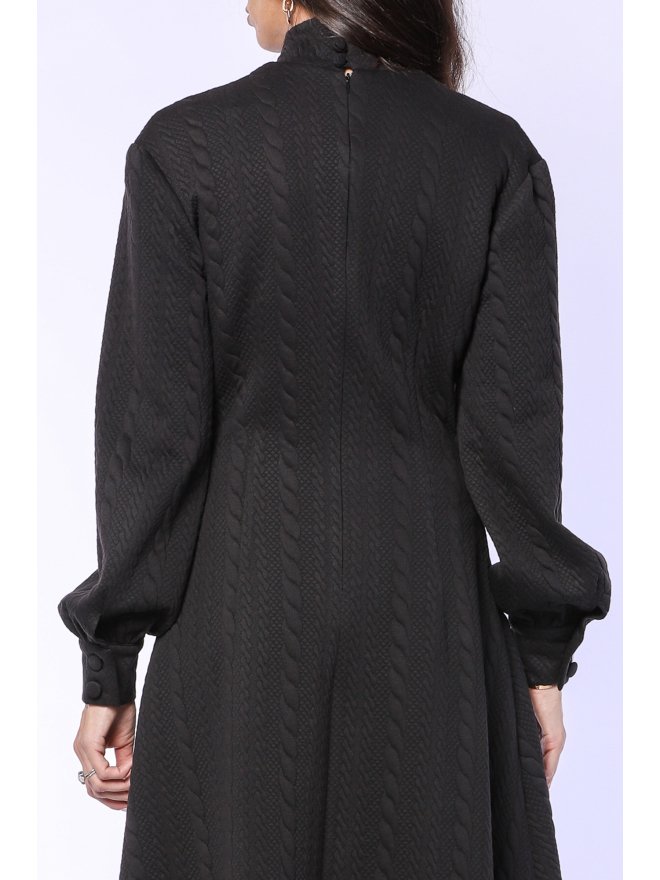 TGH ROCHIE MIDI A-LINE MARGOT CU GULER INALT
