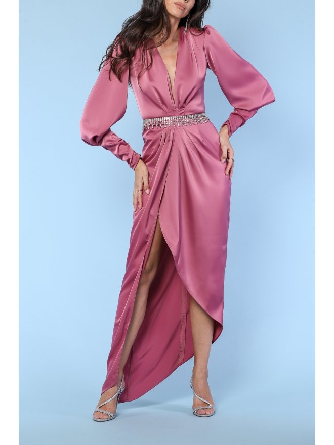 TGH GALA SATIN MAXI DRESS